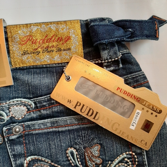 Pudding Jeans Luxury Denim Skirt - Picture 3 of 8